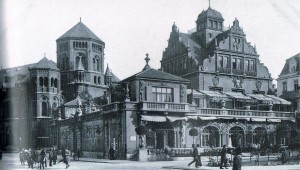 Synagoge und Künstlerhaus 1901